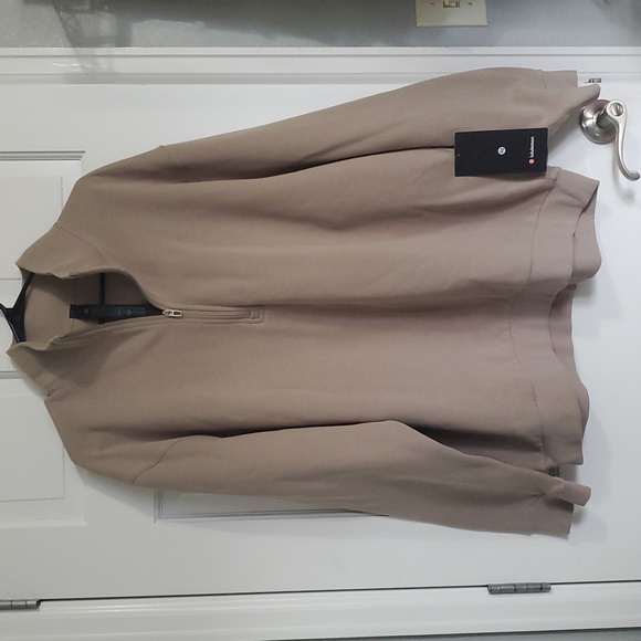 lululemon athletica Other - NWT Lululemon Steady State Men's Sz XXL Quarter-Zip SHEER Oak